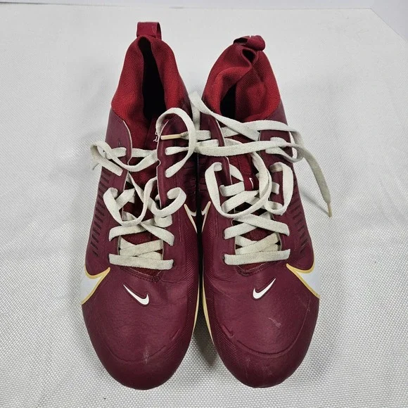 Nike Vapor Edge Pro 360 2 FSU Seminoles Football Cleats Team Issued Mens 12.5 W